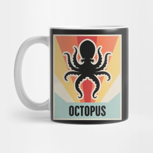 Vintage Octopus Poster Mug